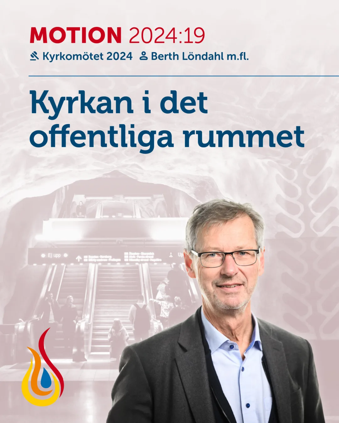 Motion 2024-19 Kyrkan i det offentliga rummet