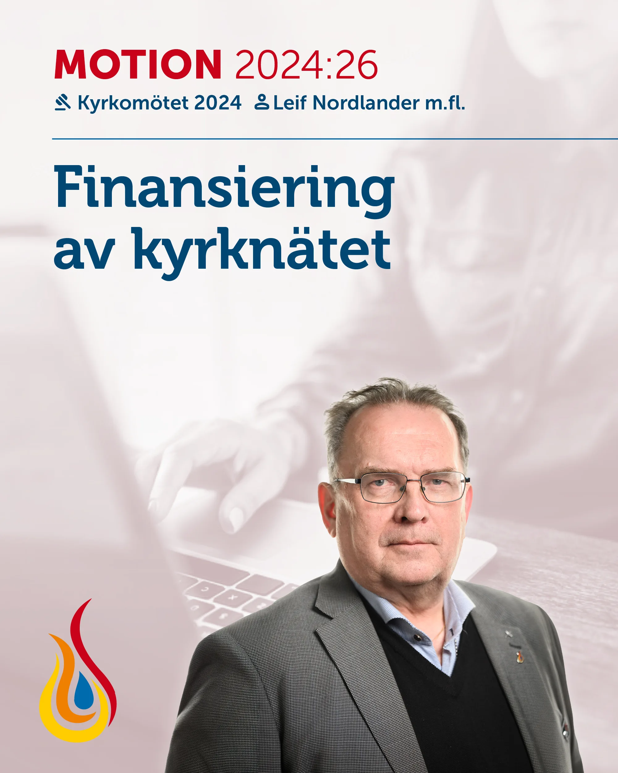 Motion 2024-26: Finansiering av kyrknätet
