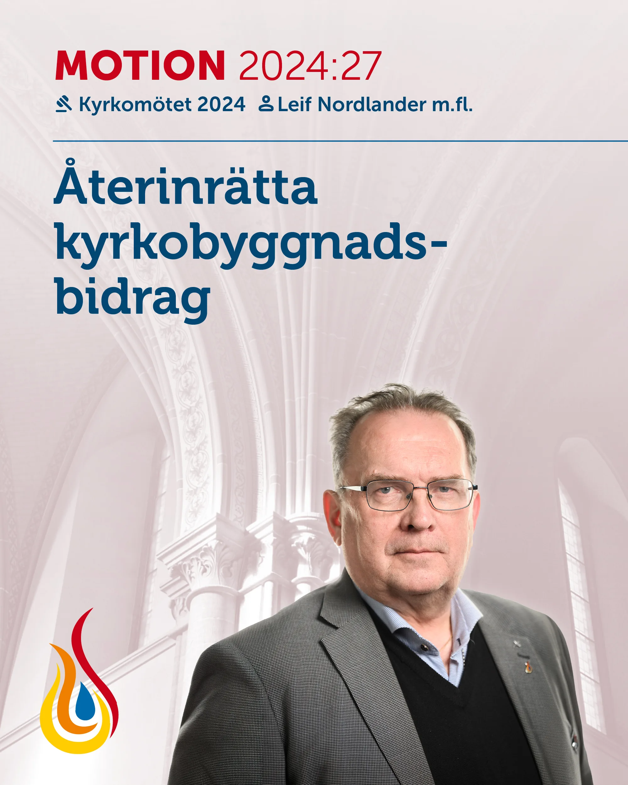 Motion 2024-27: Återinrätta kyrkobyggnadsbidrag