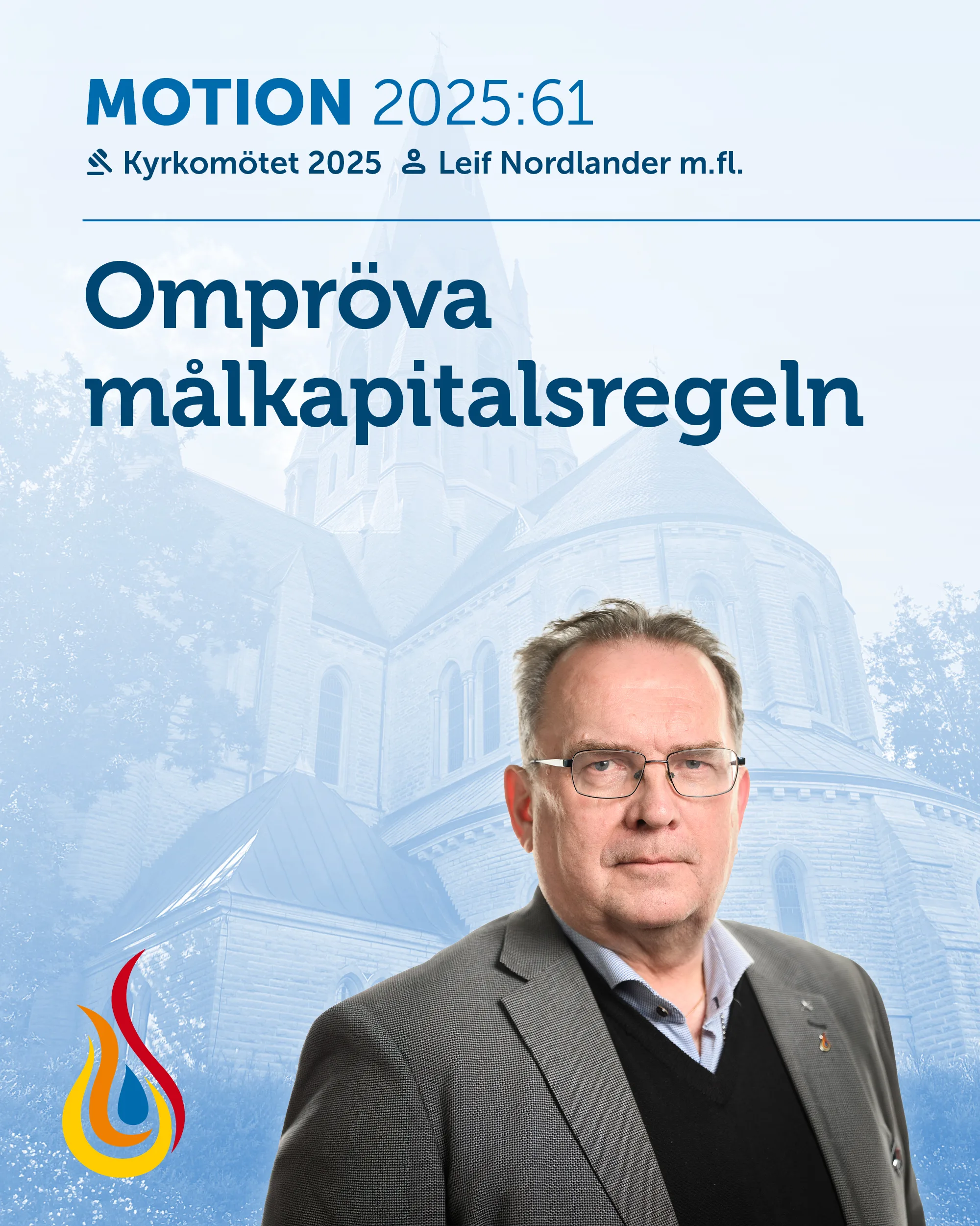 Motion 2025-61: Ompröva målkapitalsregeln