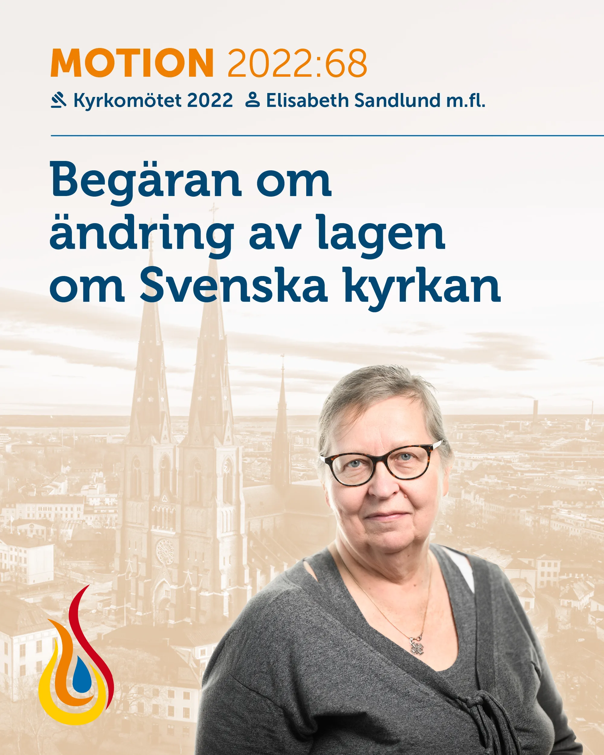 Motion 2022 068 Begäran om ändring av lagen om Svenska kyrkan