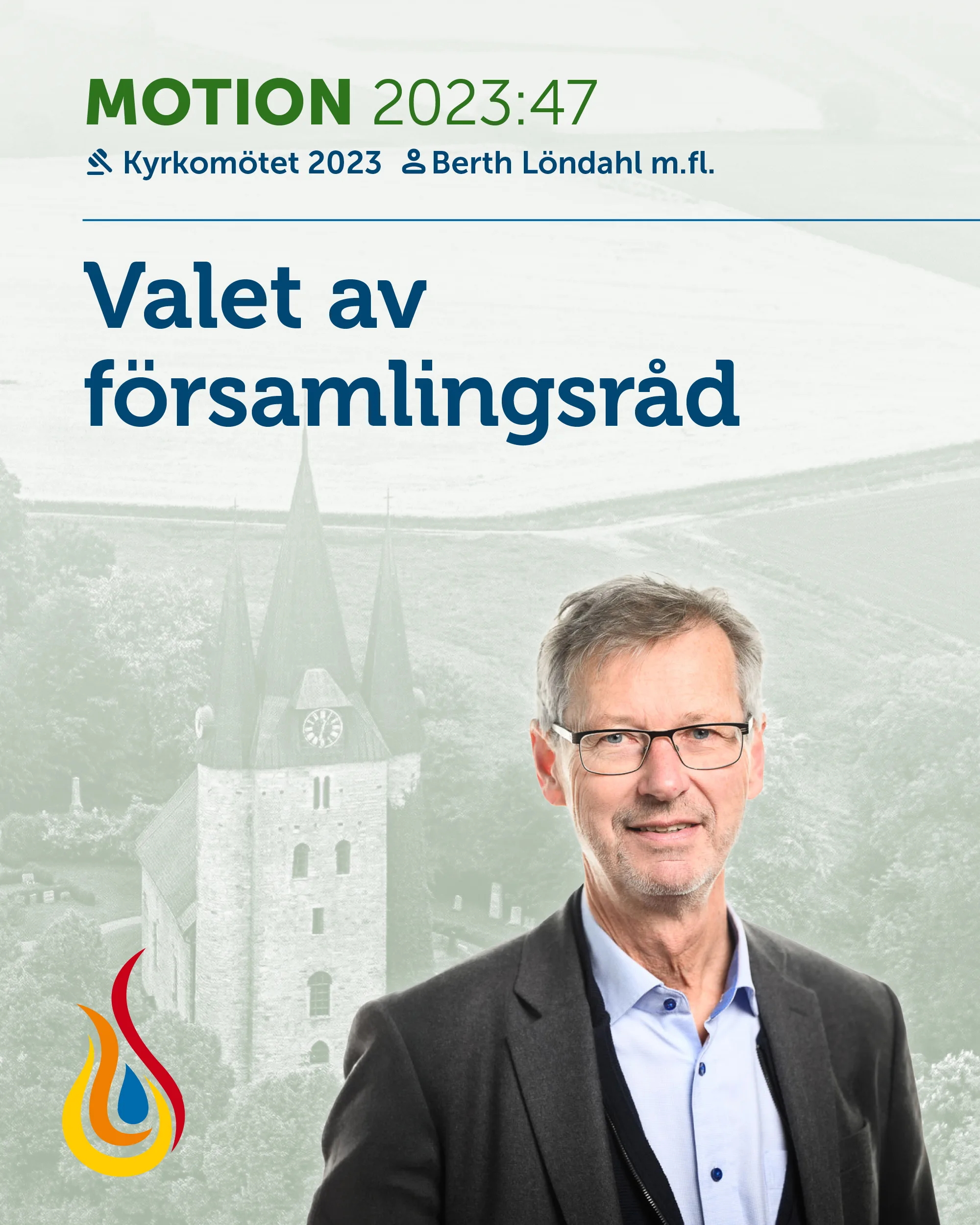 Motion 2023 023 Valet av församlingsråd