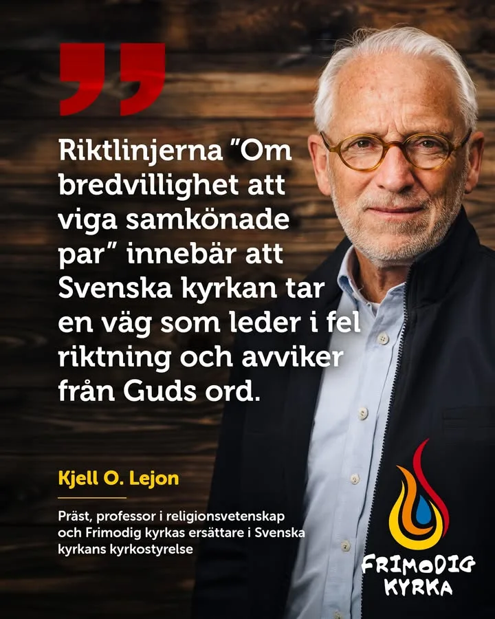 ⚠️Kyrkostyrelsen föreslår riktlinjer som leder fel. Läs Kjells O. Lejons…