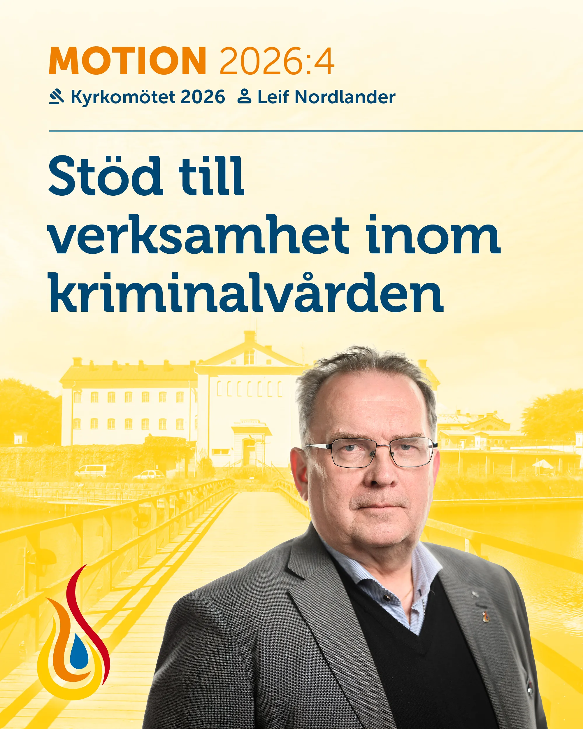 Motion 2026-4 Stöd till verksamhet inom kriminalvården