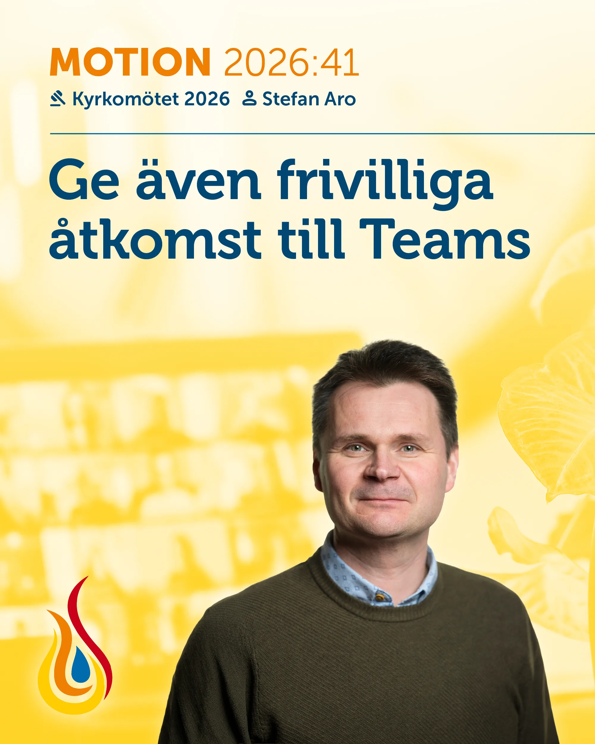 Motion 2026-41 Ge även frivilliga åtkomst till Teams