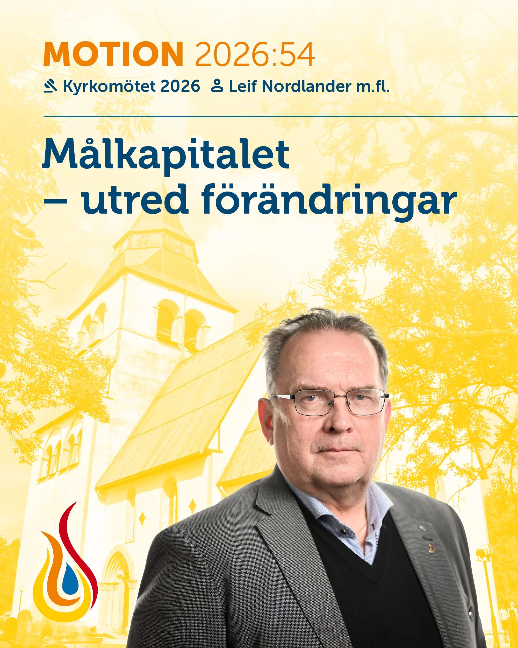Motion 2026-54 Målkapitalet – utred förändringar