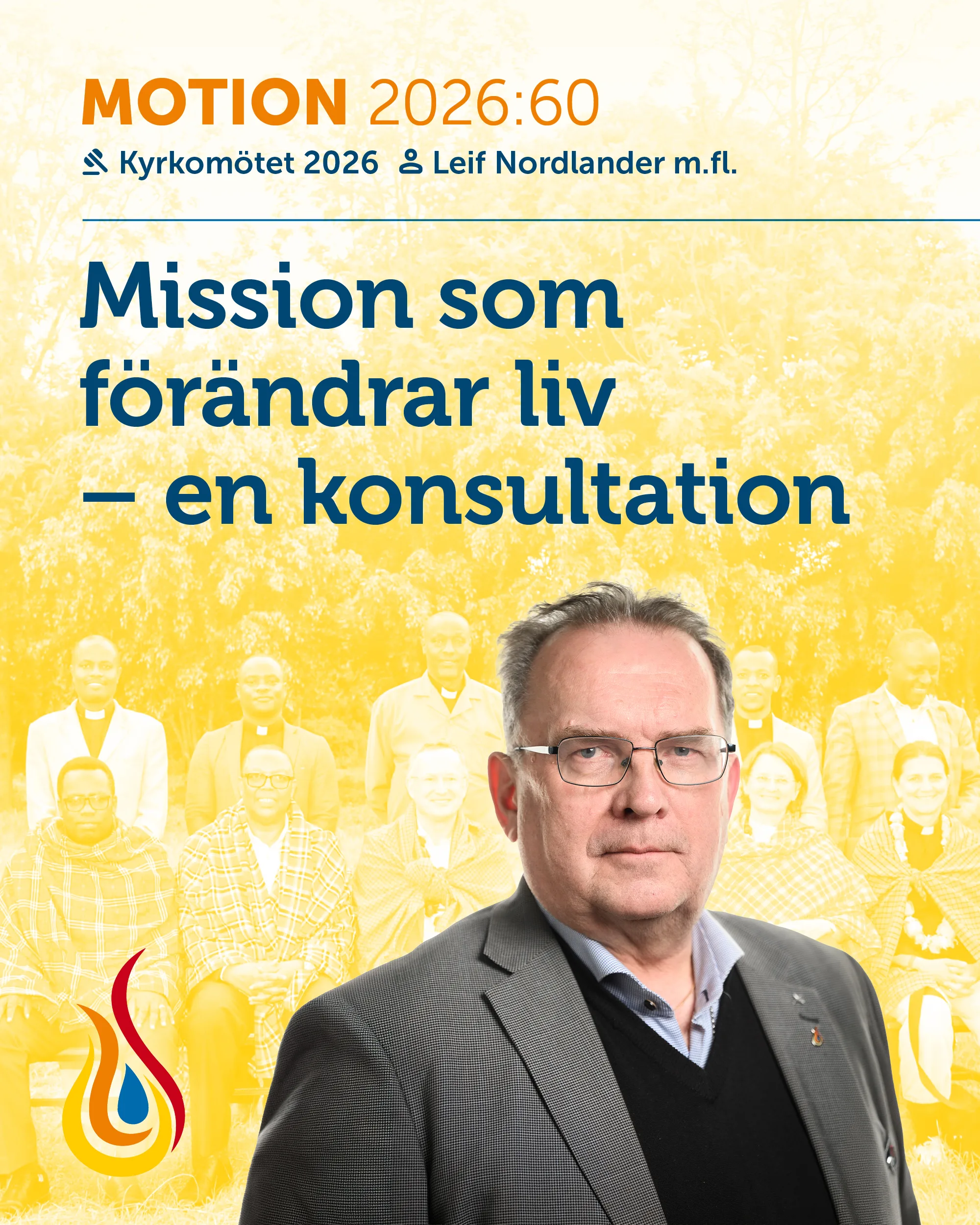 Motion 2026-60 Mission som förändrar liv - en konsultation